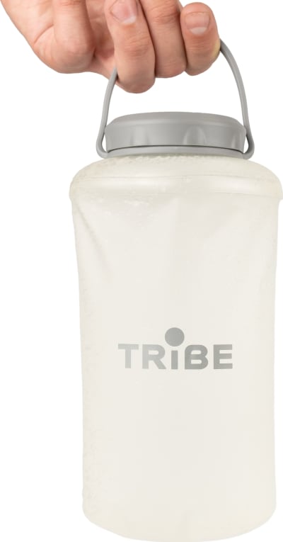 Пляшка Tribe Soft Bottle 1 л TPU м'яка, Біла