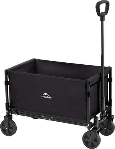 Складаний легкий кемпінговий візочок Naturehike CNK2350JJ012 – Чорний