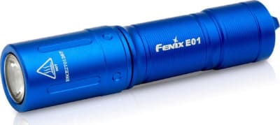Ліхтар ручний Fenix E01 V2.0 – Блакитний