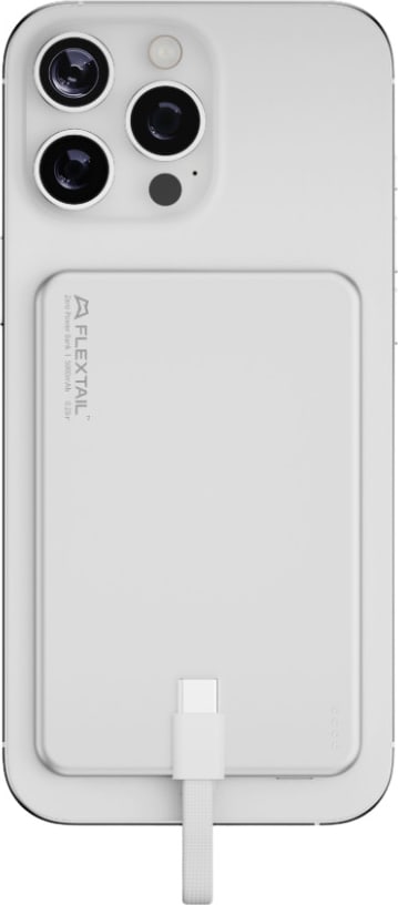 Повербанк Flextail Vollyc Zero Power Metal 5000 mAh 19.25W Grey