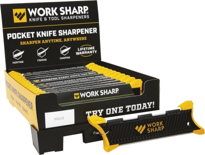 Комплект механічних точилок Work Sharp POCKET KNIFE SHARPENER 12 PACK & 1 DISPLAYS WSGPS-12