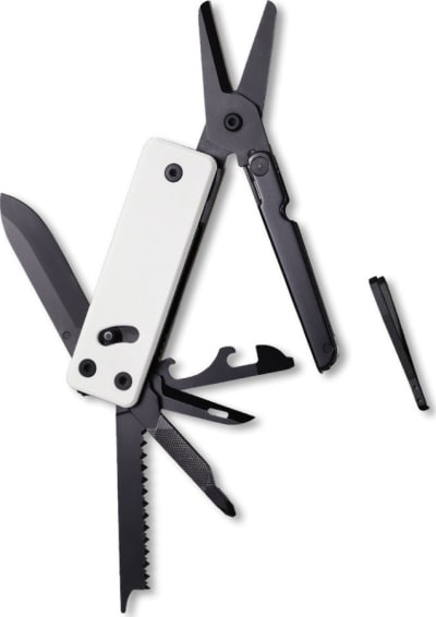 Мультитул компактний Roxon KS2E Noir Blanc Edge, чорно-білий