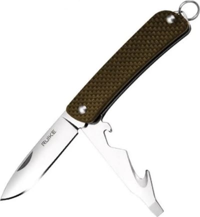 Багатофункціональний ніж Ruike Criterion S21,/ коричневий, 5 інстр., Коричневий