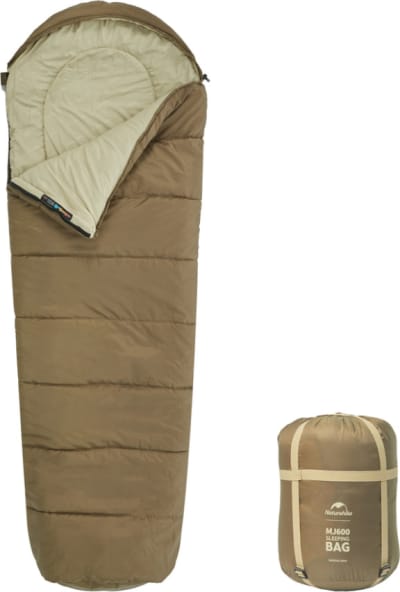 Спальник з капюшоном Naturehike MJ600 – Коричневий