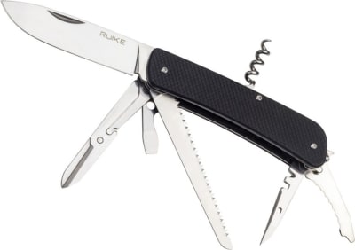 Багатофункціональний ніж Ruike Criterion L42,/ чорний, 19 інстр., Чорний