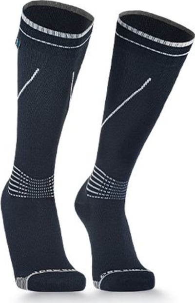Водонепроникні шкарпетки DexShell Longlite Socks 2.0 Сірий XL (47-49), чорний, сірий