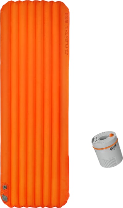 Килимок самонадувний Flextail Tiny Slleeping Pad R05 AVS, розмір L (196 × 55 × 7 см) – Помаранчевий