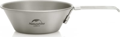 Титанова миска Naturehike NH20CJ004 300 мл, сірий