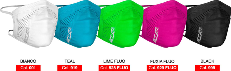 Маска захисна Accapi Sport Mask – Неоново-лаймовий – фото 1