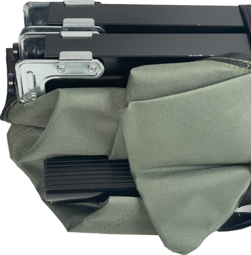 Ліжко розкладне BaseCamp Camping Bed, Olive Green – фото 6