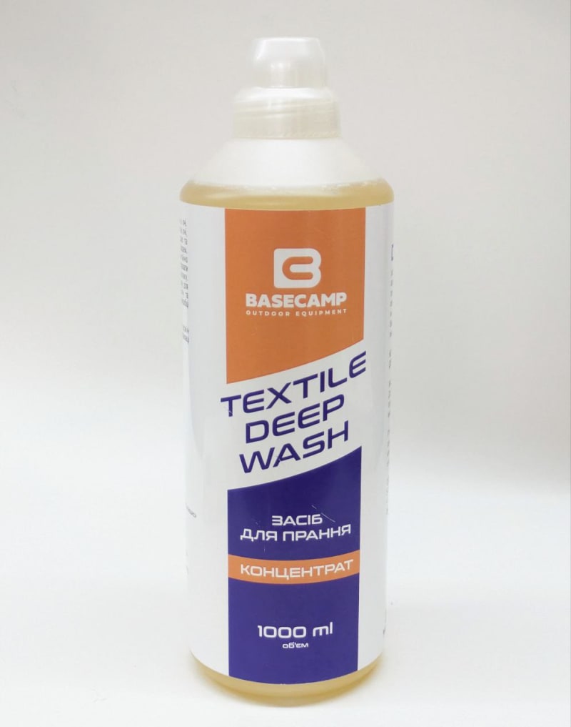 Гель для прання проти плям BaseCamp Textile Deep Wash, 1 л – фото 1