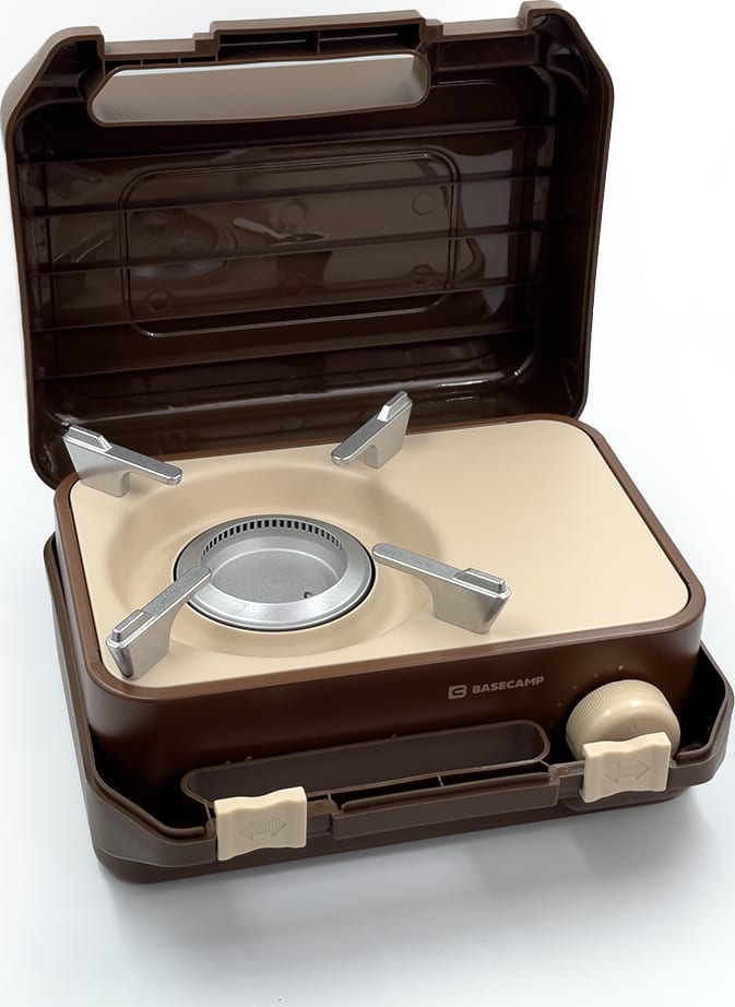 Плита газова портативна BaseCamp Camping Stove Mokkiata, Brown – фото 3