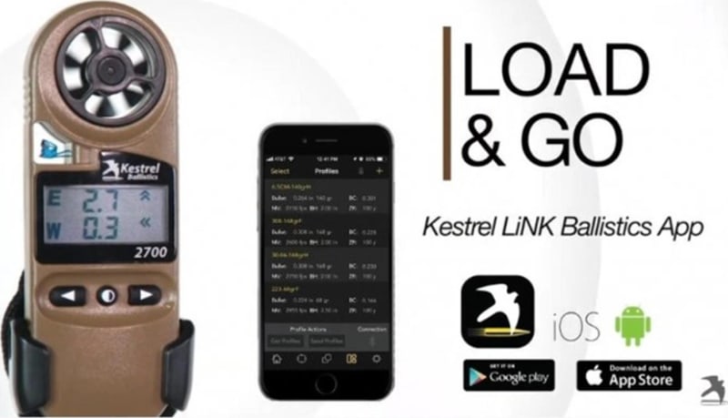 Метеостанція Kestrel 2700 з балістичним калькулятором і Bluetooth, Пісочний – фото 3