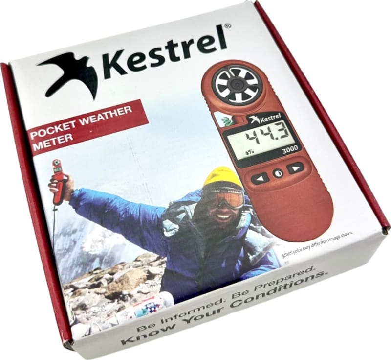 Метеостанція Kestrel 3500NV з вологоміром і нічним підсвічуванням, Оливковий – фото 4