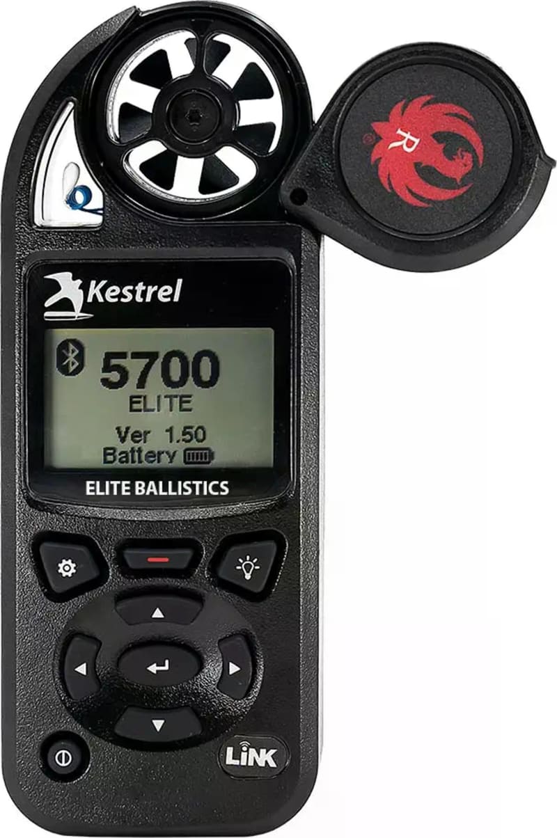 Метеостанція Kestrel 5700 Elite Ruger Edition з Applied Ballistics і Bluetooth, Чорний – фото 2