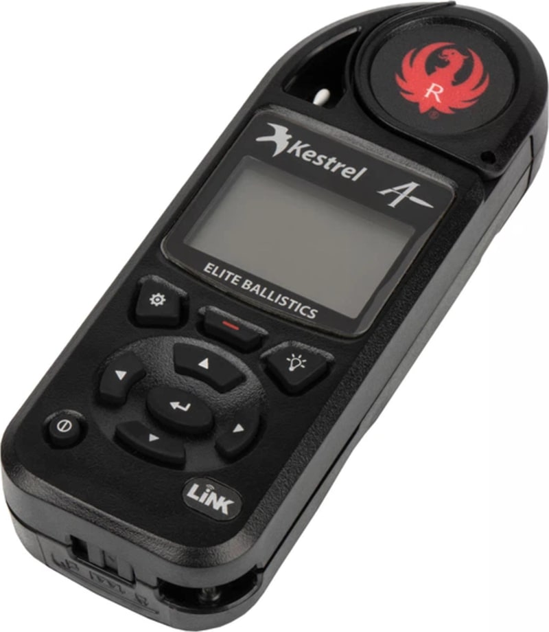 Метеостанція Kestrel 5700 Elite Ruger Edition з Applied Ballistics і Bluetooth, Чорний – фото 5