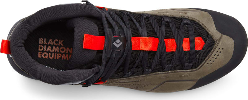 Черевики трекінгові чоловічі Black Diamond Mission Leather Mid WP, Walnut/Octane – фото 4