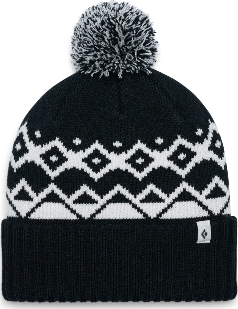 Шапка Black Diamond Tom Pom Beanie, Black-White – фото 1