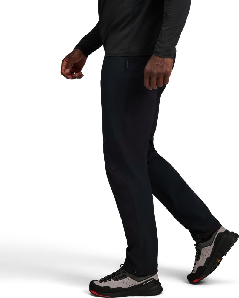 Штани чоловічі Black Diamond Alpine Hybrid Pants, Black – фото 3