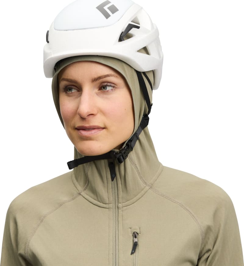 Флісова кофта жіноча Black Diamond Coefficient Fleece Hoody, Pine Smoke – фото 7
