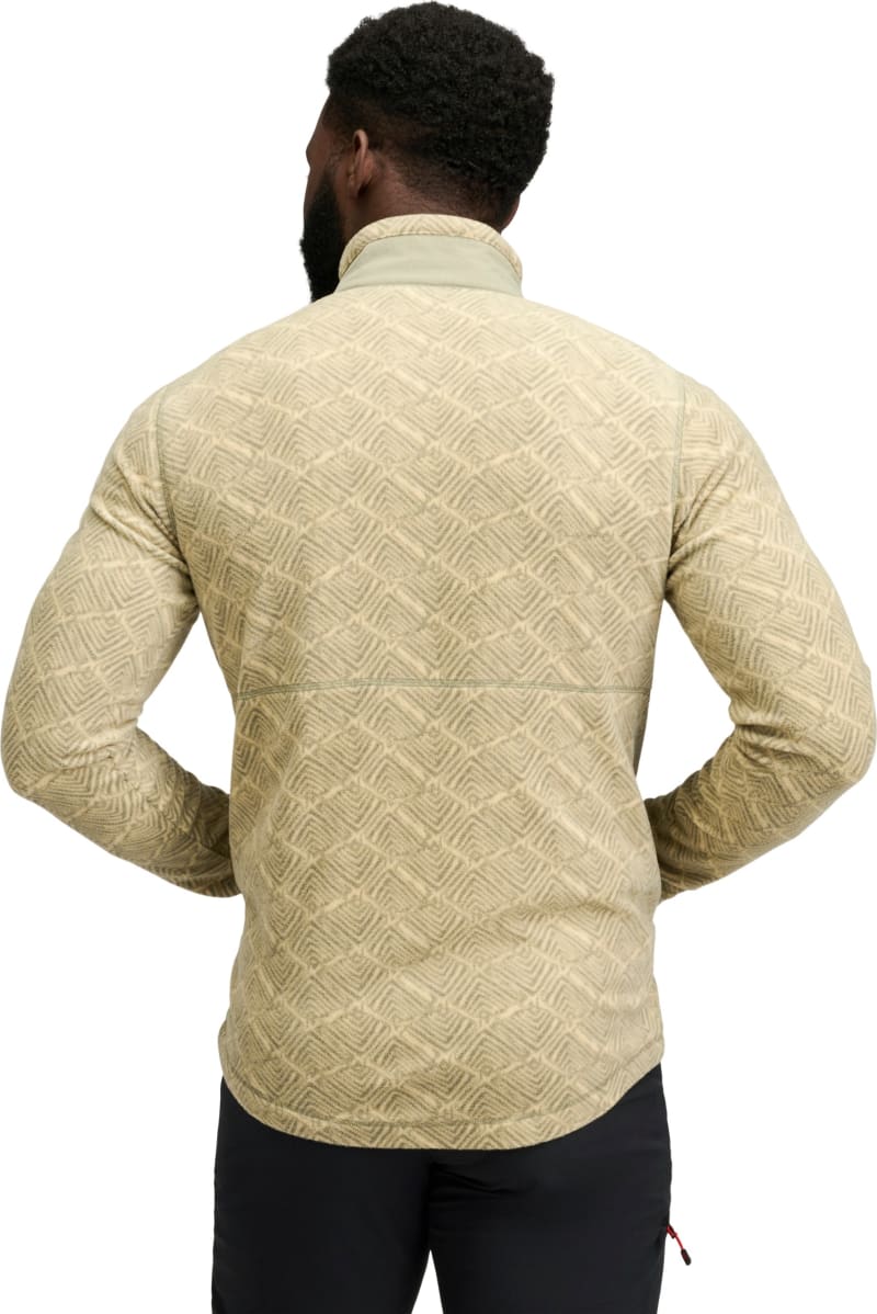 Флісова кофта чоловіча Black Diamond Rift Full Zip Fleece Jacket, Granola-Pine Smoke – фото 4