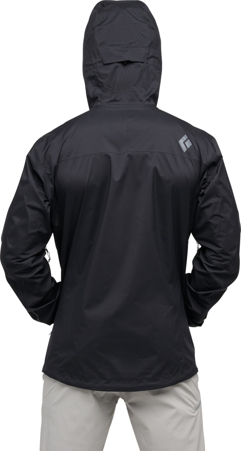 Мембранна куртка чоловіча Black Diamond Fineline Stretch Shell, Black – фото 4