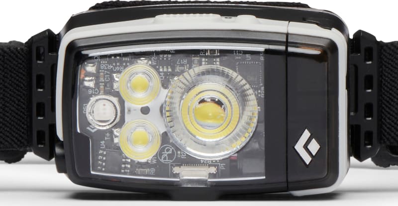 Налобний ліхтар Black Diamond Distance LT 1100, Black-Alloy – фото 2