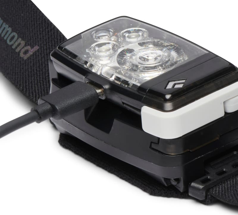 Налобний ліхтар Black Diamond Distance LT 1100, Black-Alloy – фото 7