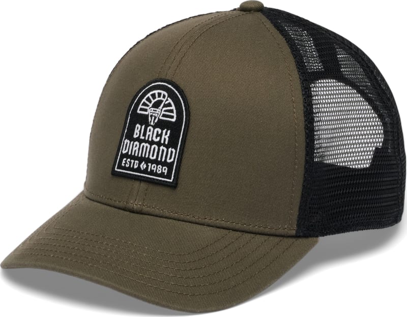 Кепка Black Diamond BD Trucker Hat, Basalt-Black, Black Camo Patch – фото 1