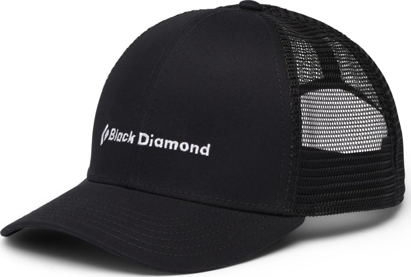 Кепка Black Diamond BD Trucker Hat, Black-Black, BD Wordmark – фото 1