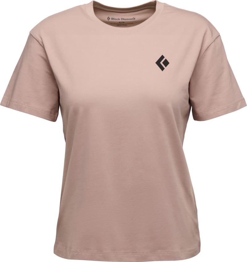 Футболка жіноча Black Diamond Equipment for Alpinists Tee, Pale Mauve – фото 2