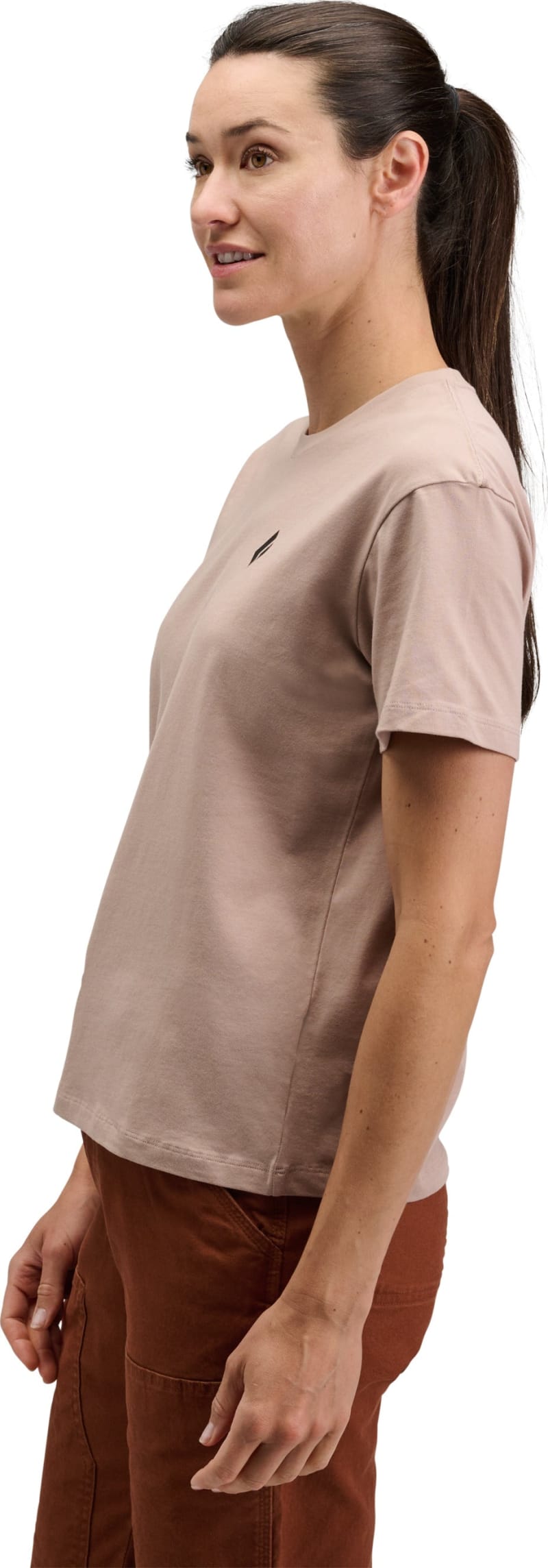 Футболка жіноча Black Diamond Equipment for Alpinists Tee, Pale Mauve – фото 3