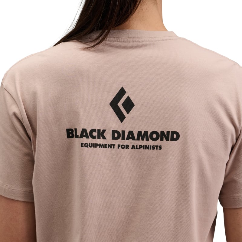Футболка жіноча Black Diamond Equipment for Alpinists Tee, Pale Mauve – фото 5