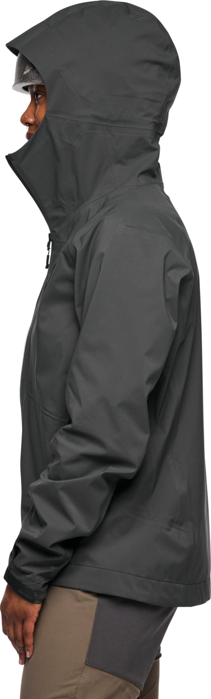Мембранна куртка жіноча Black Diamond Highline Stretch Shell, Anthracite – фото 3