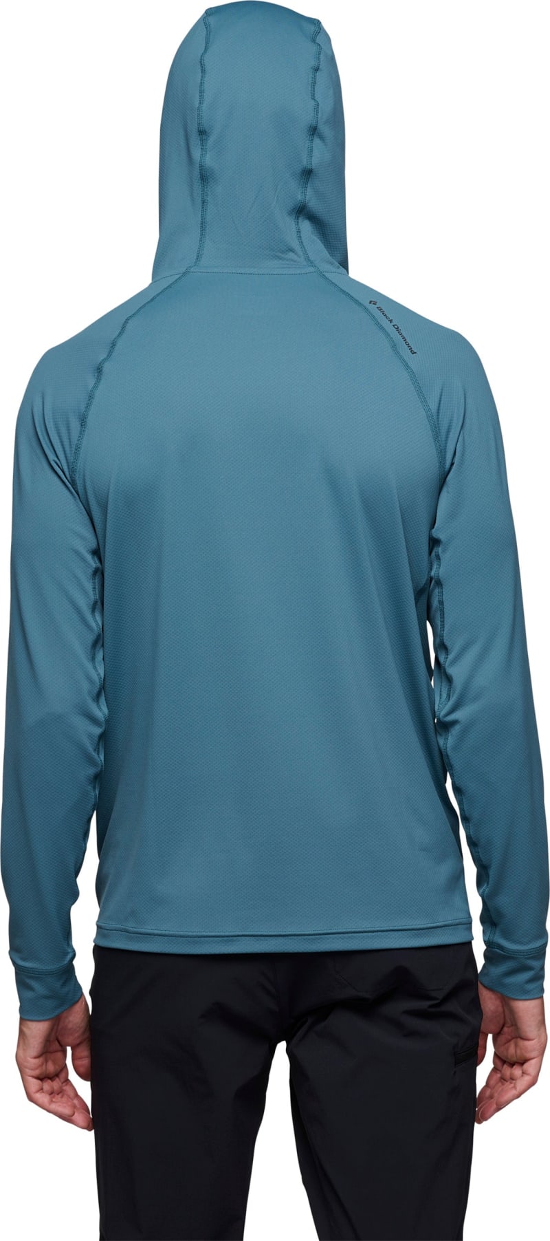 Лонгслів з капюшоном чоловічий Black Diamond Alpenglow Hoody, Creek Blue – фото 4