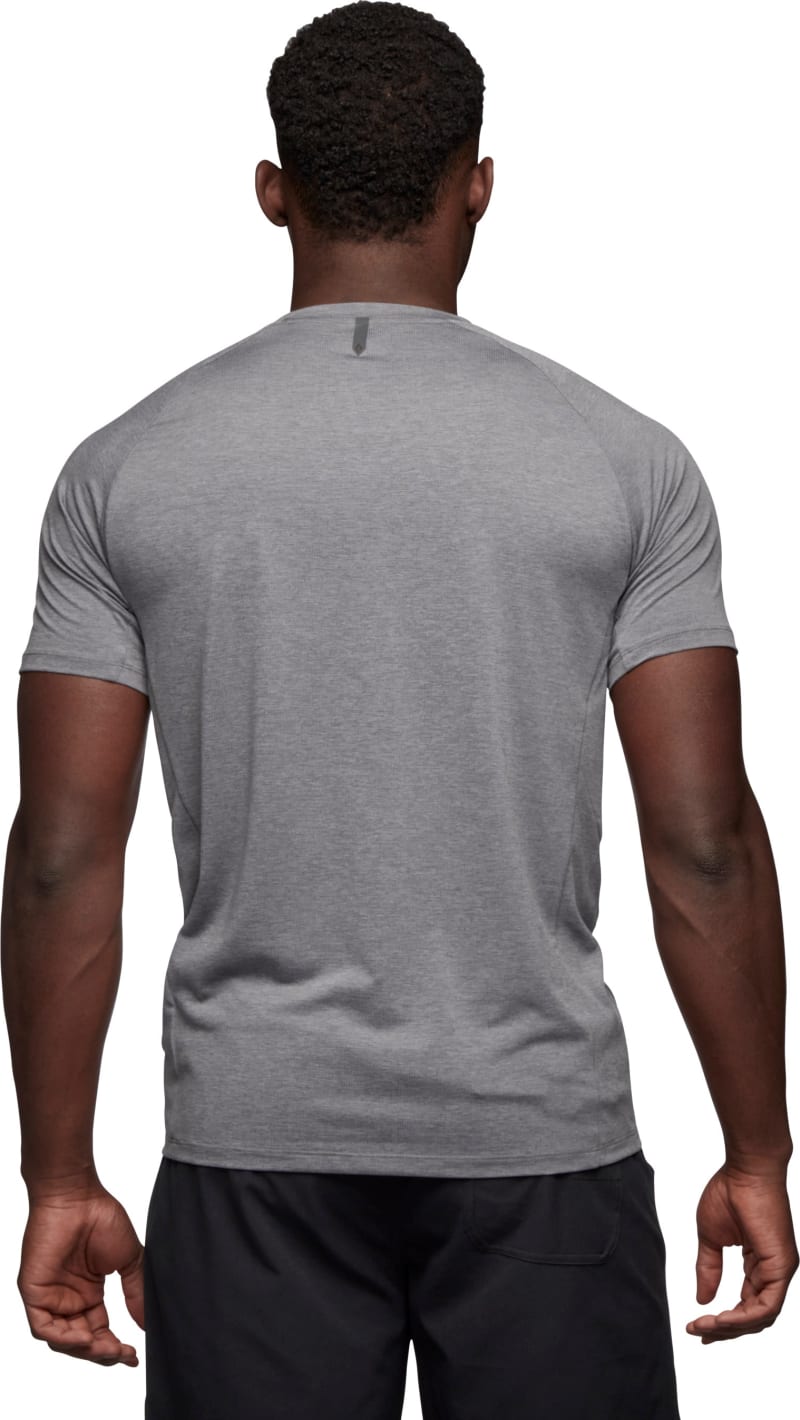 Футболка мужская Black Diamond Lightwire Short Sleeve Tech Tee, Steel Grey – фото 3