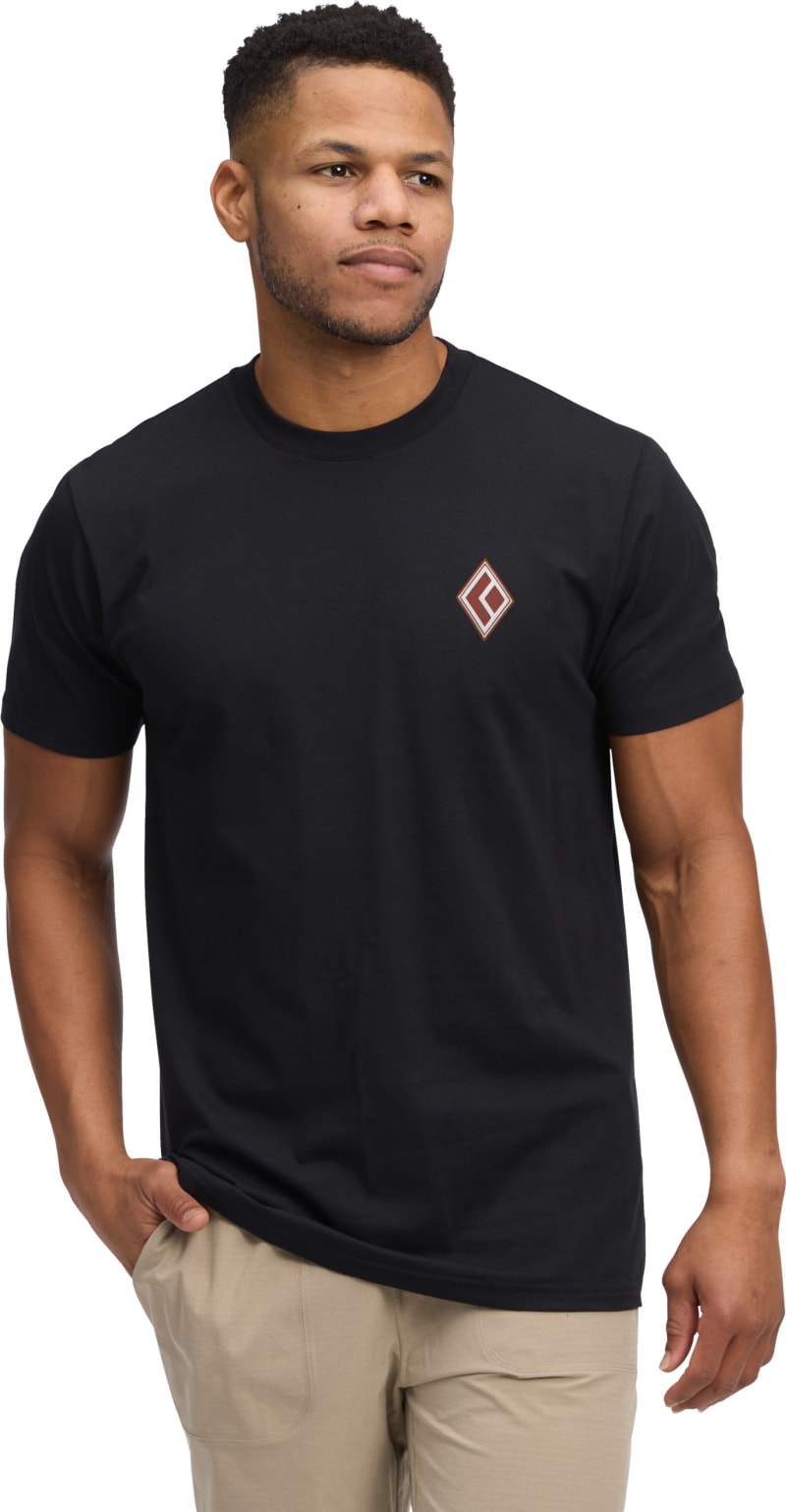 Футболка мужская Black Diamond Heritage Alpinist Tee, Black – фото 1