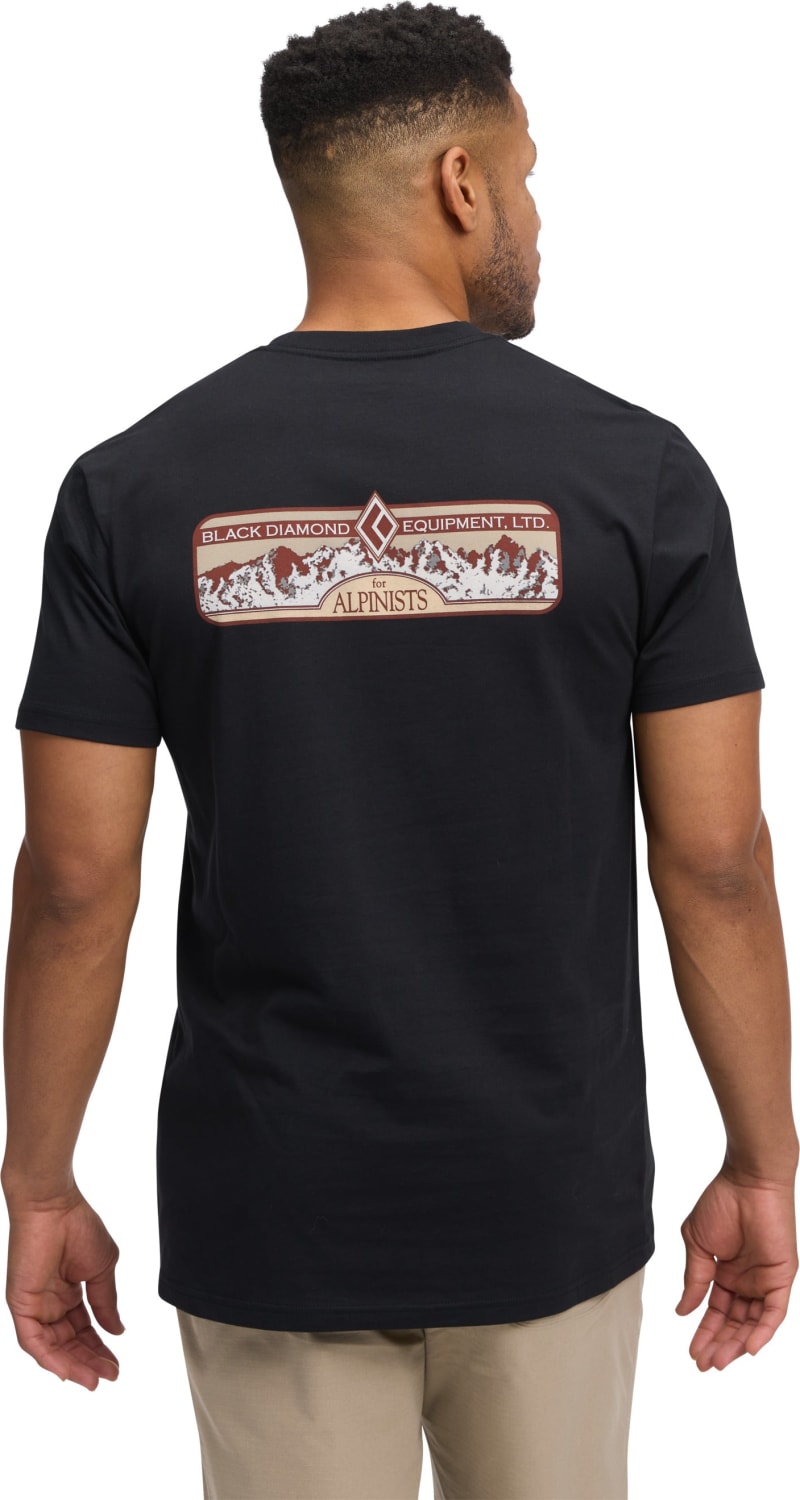 Футболка мужская Black Diamond Heritage Alpinist Tee, Black – фото 3