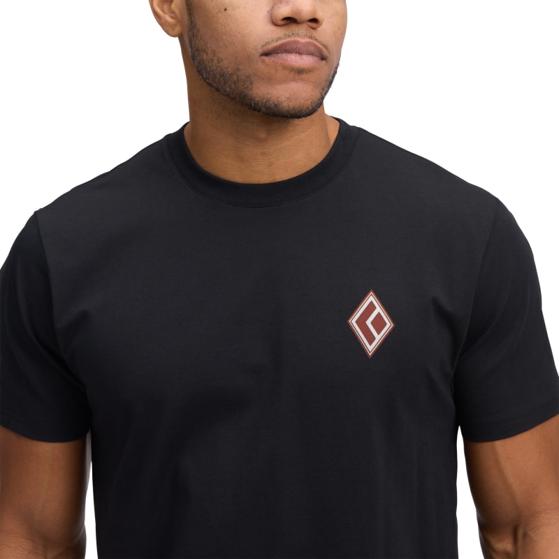 Футболка мужская Black Diamond Heritage Alpinist Tee, Black – фото 4