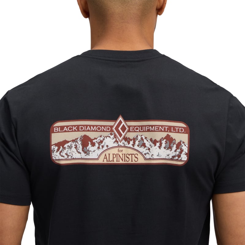 Футболка мужская Black Diamond Heritage Alpinist Tee, Black – фото 5