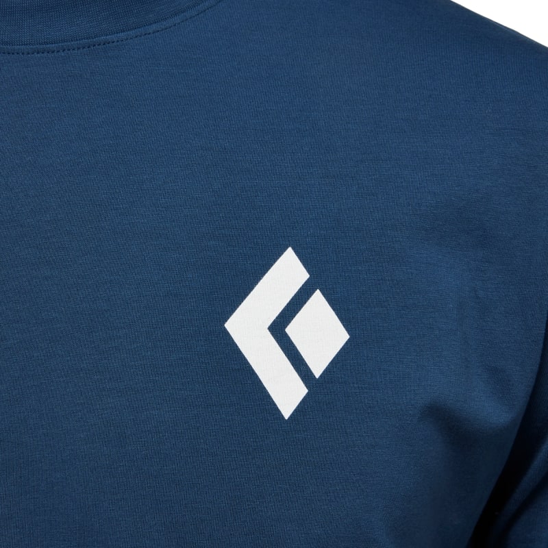 Футболка мужская Black Diamond Equipment for Alpinists Tee, Indigo – фото 5