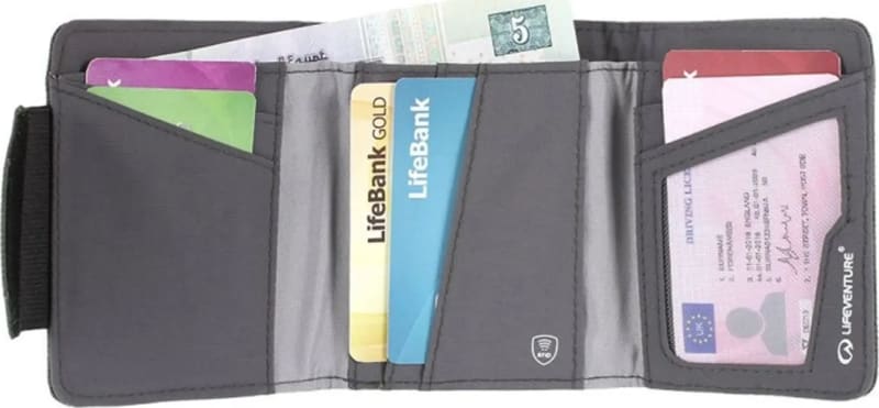 Гаманець Lifeventure RFID Wallet, Сірий – фото 3