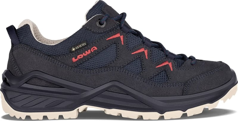 Кроссовки женские LOWA Sirkos Evo GTX Lo, Navy/Redwood – фото 1