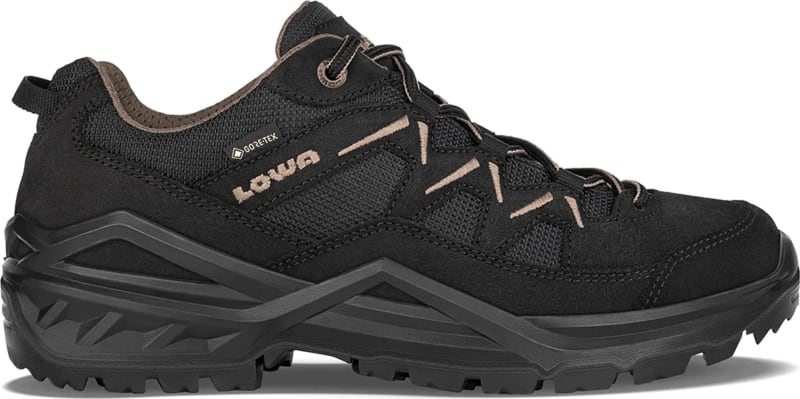 Кроссовки мужские LOWA Sirkos Evo GTX Lo, Black/Dune – фото 1