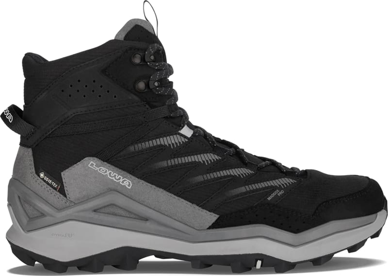 Ботинки мужские LOWA Maddox Pro GTX Mid, Black/Grey – фото 1