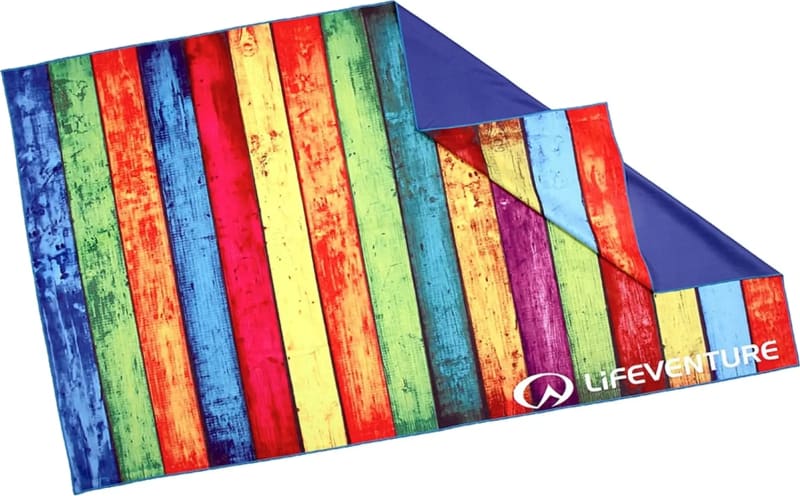 Рушник Lifeventure SoftFibre Printed Giant, Striped Planks – фото 2