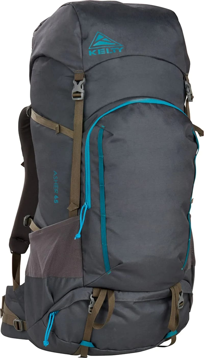Рюкзак Kelty Asher 65, Beluga/Stormy Blue – фото 1