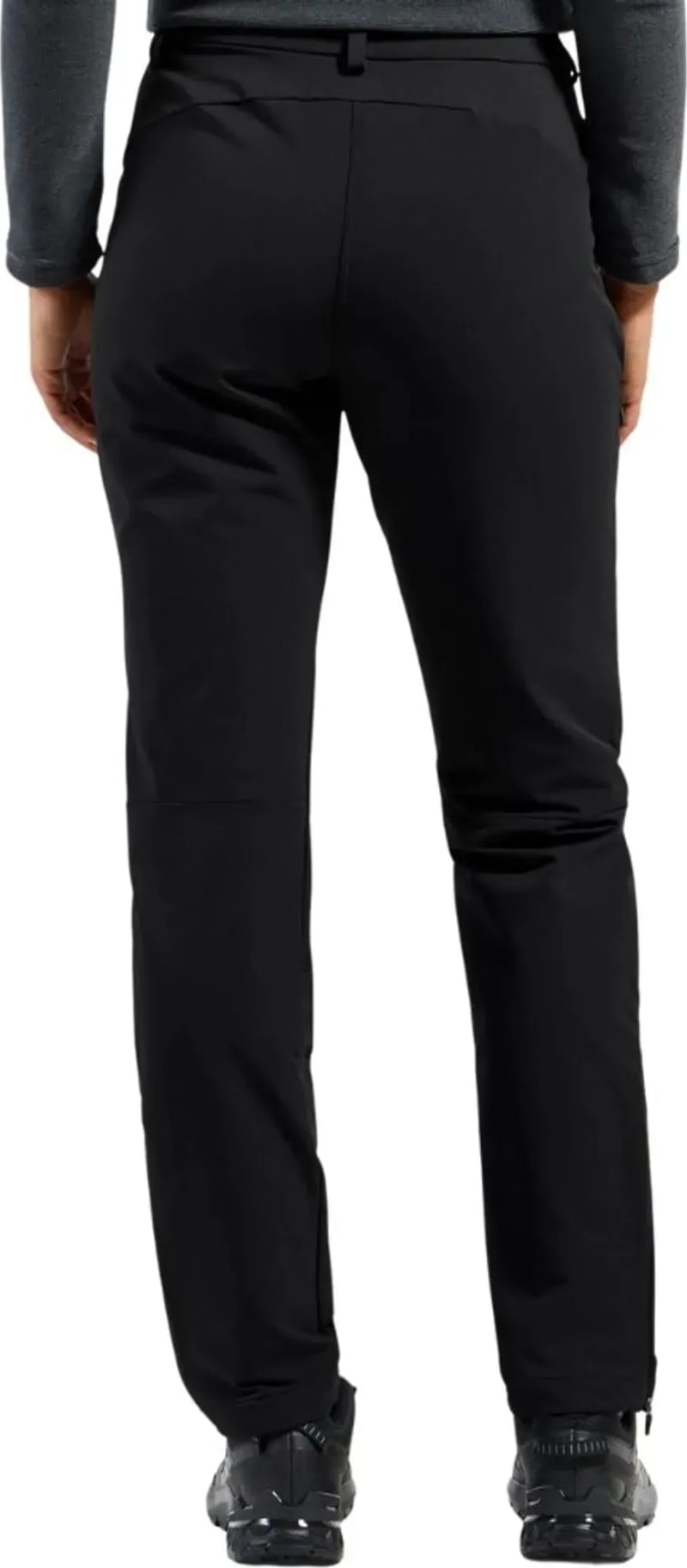 Брюки трекинговые утепленные женские Odlo Ascent Warm, Черный – фото 4