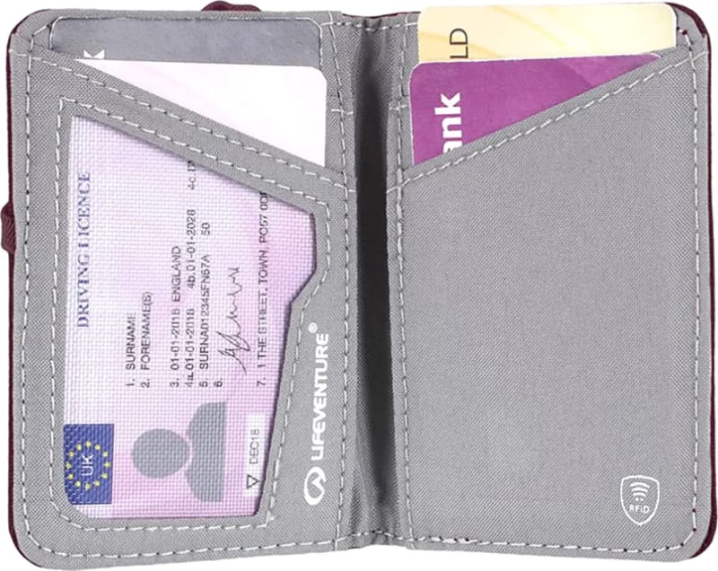 Гаманець для карток Lifeventure RFID Card Wallet, Plum – фото 4