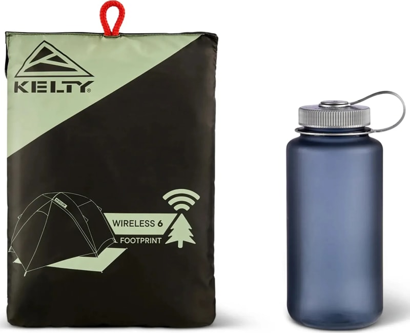 Защитное дно Kelty Wireless 6 Footprint, Черное – фото 2